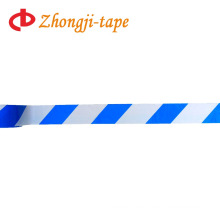 blue and white caution tape